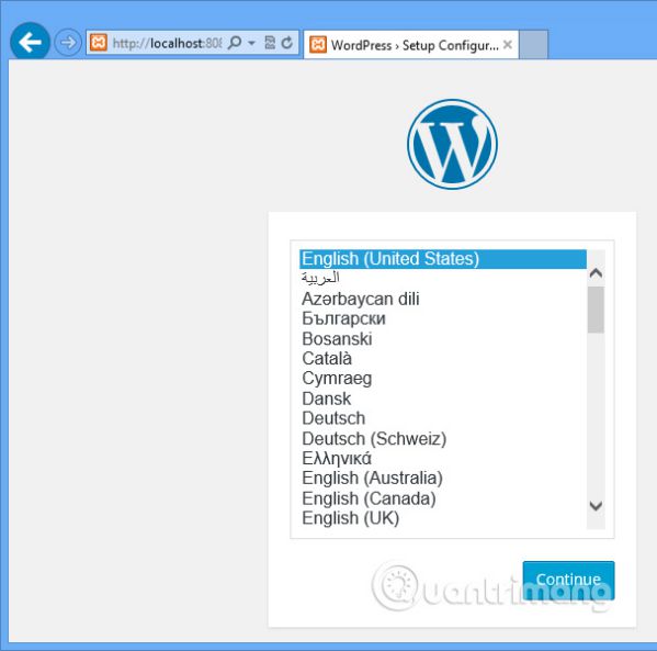 Hướng dẫn cài đặt WordPress trên Localhost XAMPP "chuẩn" nhất 10