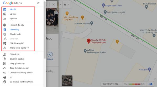 Hướng dẫn sử dụng tất tần tật các tính năng có trên Google Maps 4