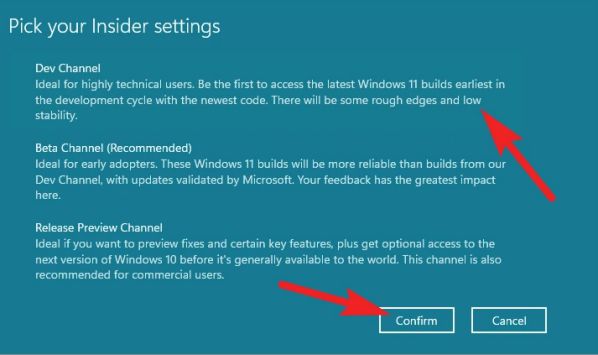 Hướng dẫn cách đăng ký để trải nghiệm bản Beta của Windows 11 8