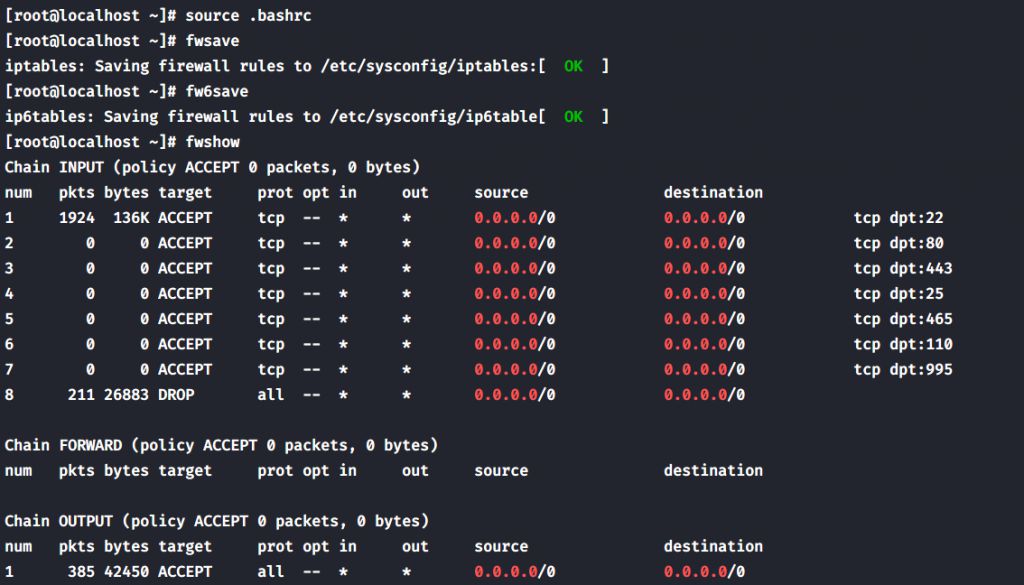 Hướng dẫn cài đặt và cách sử dụng Iptables để mở port VPS