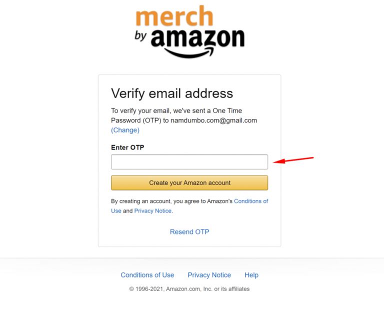 Reg acc Merch: Hướng dẫn cách đăng ký Merch Amazon chi tiết (5)