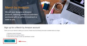 Reg acc Merch: Hướng dẫn cách đăng ký Merch Amazon chi tiết (6)