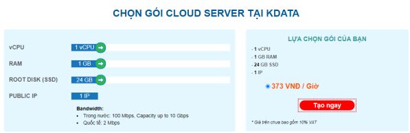 Giải đáp câu hỏi: Giá thuê Cloud Server khoảng bao nhiêu tiền? 3