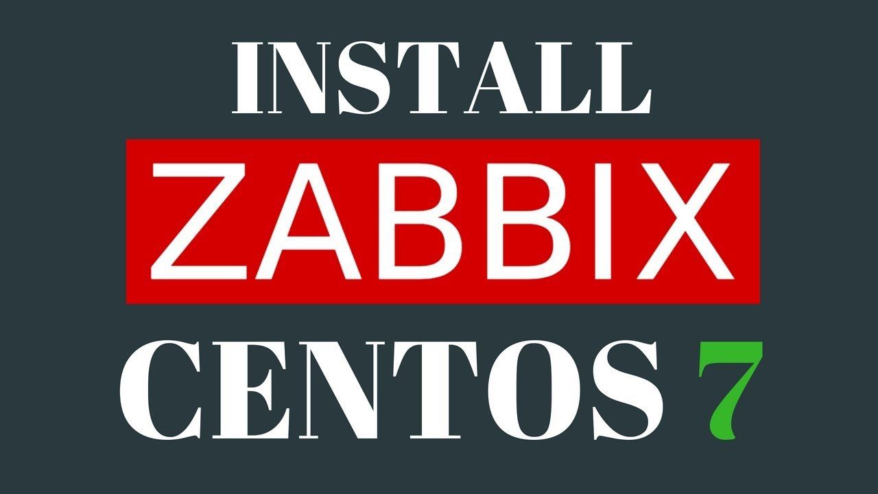 Hướng dẫn cài đặt Zabbix 5.0 trên CentOS 7