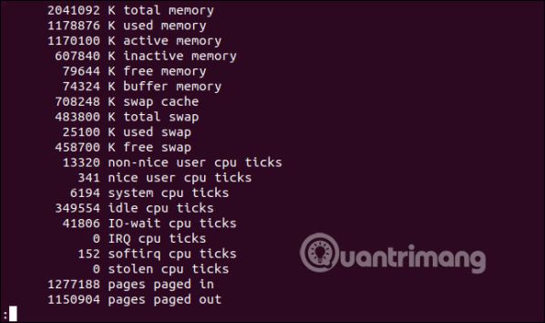 Hướng dẫn cách sử dụng lệnh vmstat trên Linux, macOS 16
