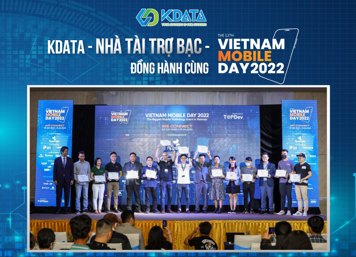 Công ty KDATA tiếp tục đồng hành cùng "Vietnam MobileDay 2022"