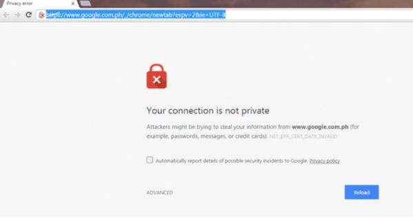 Các loại lỗi kết nối SSL và cách khắc phục trên Chrome, Firefox 2