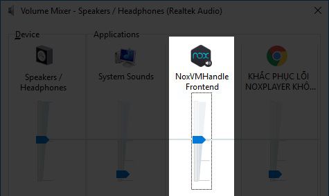 Khắc phục lỗi NoxPlayer (Nox App Player ) mất âm thanh (5)