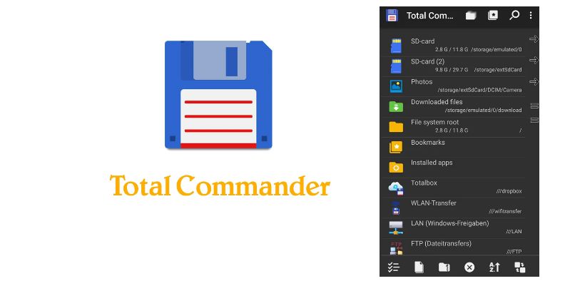 Danh sách các phím tắt cần biết trong Total Commander