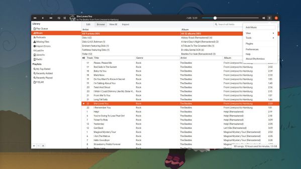 Giới thiệu 4 phần mềm nghe nhạc trên Ubuntu Linux tốt nhất 1