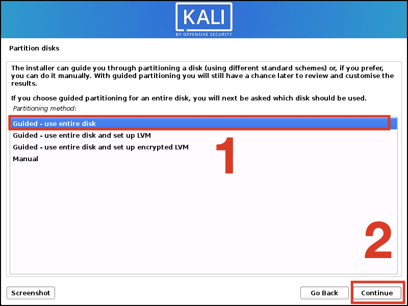 Cách cài hệ điều hành Kali Linux trên máy tính cực đơn giản (13)