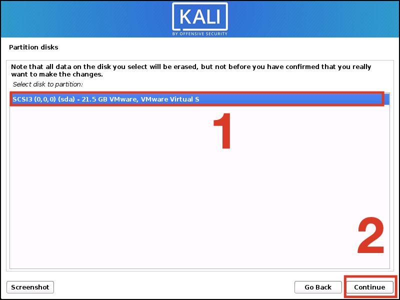 Cách cài hệ điều hành Kali Linux trên máy tính cực đơn giản (14)