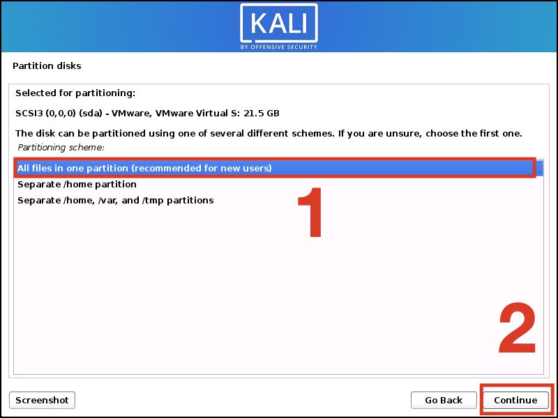Cách cài hệ điều hành Kali Linux trên máy tính cực đơn giản (15)