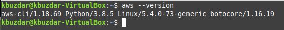 Chi tiết cách cài đặt và xóa lệnh AWS-CLI trên Ubuntu 4
