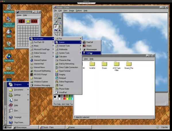 Dùng thử Windows 95 thu nhỏ trên Windows, macOS và Linux 1