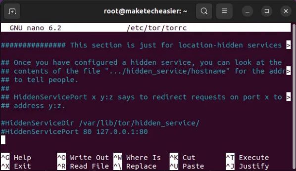Hướng dẫn cách host website trong Ubuntu bằng Tor 6