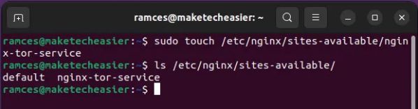 Hướng dẫn cách host website trong Ubuntu bằng Tor 8