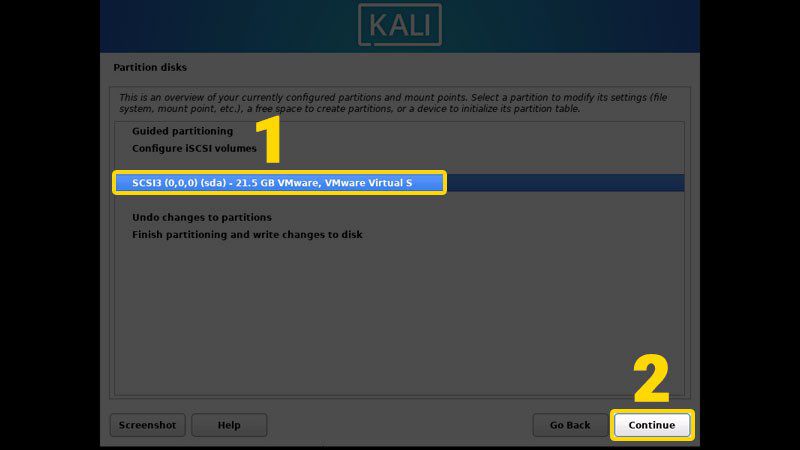 Hướng dẫn cài Kali Linux trên VMware cực đơn giản (12)
