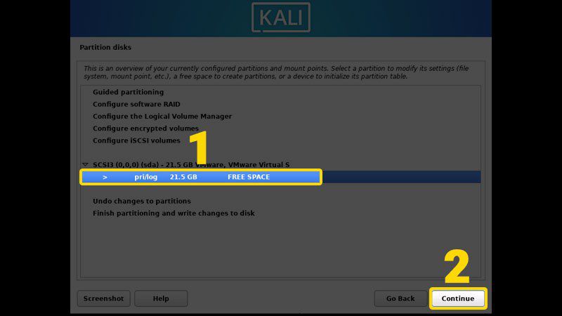 Hướng dẫn cài Kali Linux trên VMware cực đơn giản (14)