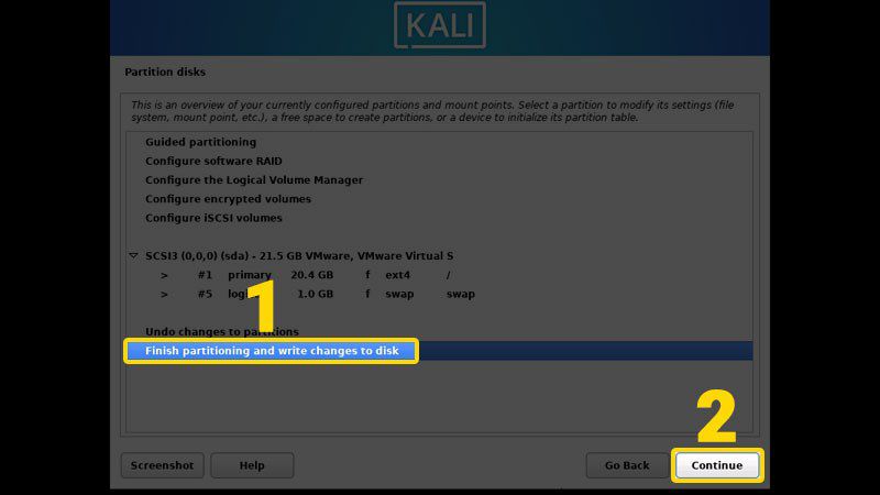 Hướng dẫn cài Kali Linux trên VMware cực đơn giản (17)