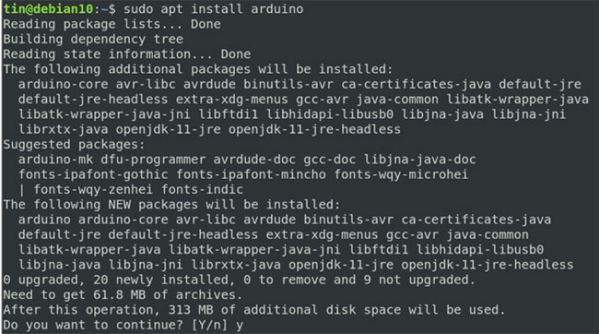 Làm sao để có thể cài đặt Arduino IDE trên Debian 10?2