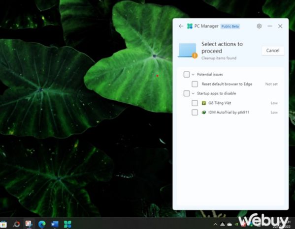PC Manager: Ứng dụng quản lý, dọn dẹp hệ thống cho Windows 11 11