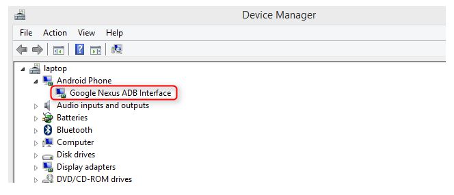 Sửa lỗi Android không kết nối được với Windows qua ADB (1)