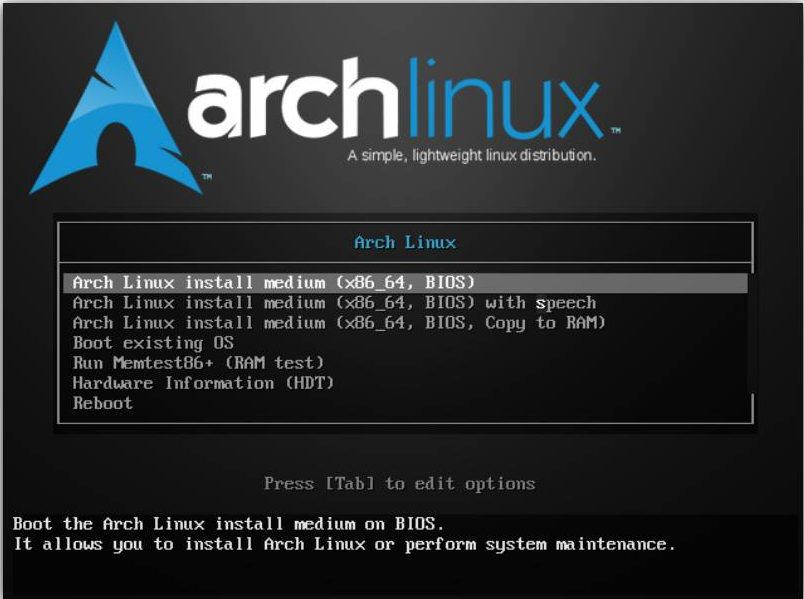 Hướng dẫn cách cài đặt và cấu hình Arch Linux (3)