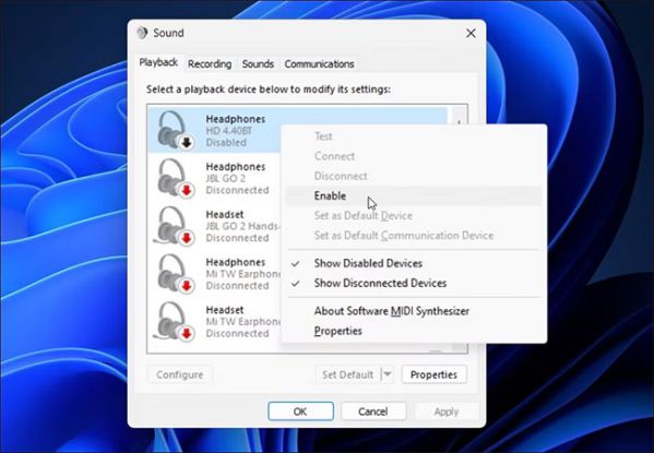 Hướng dẫn cách sửa lỗi "No Audio Output Device Is Installed" trên Windows 12