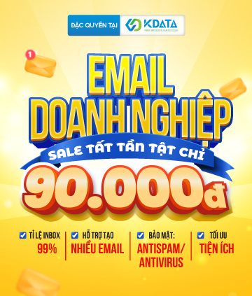 Email doanh nghiệp uy tín KDATA