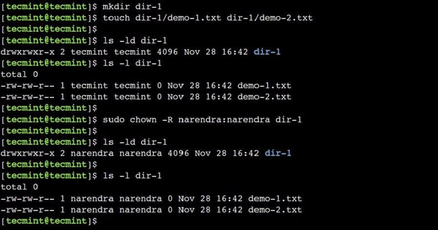 Lệnh chown trong Linux và 11 cách thay đổi quyền sở hữu tệp 