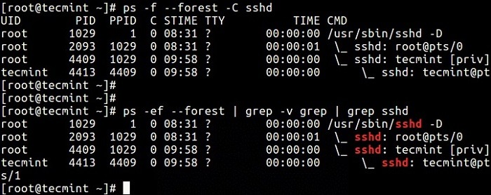 Sử dụng lệnh ps để giám sát quy trình Linux và 30 ví dụ điển hình