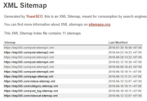 Sitemap là gì? Hướng dẫn tạo sitemap cho website WordPress