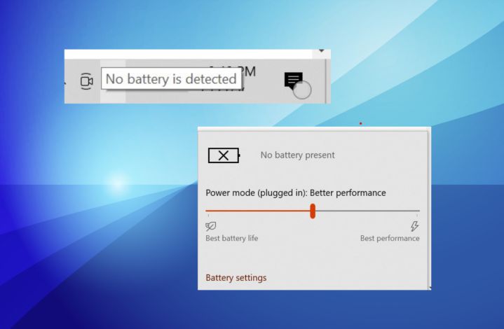  Lỗi “No Battery Is Detected” trên Windows, khắc phục như thế nào?