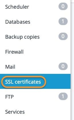 ssl fastpanel