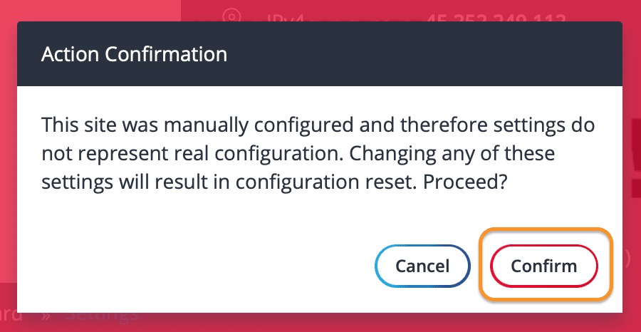 ssl fastpanel warning