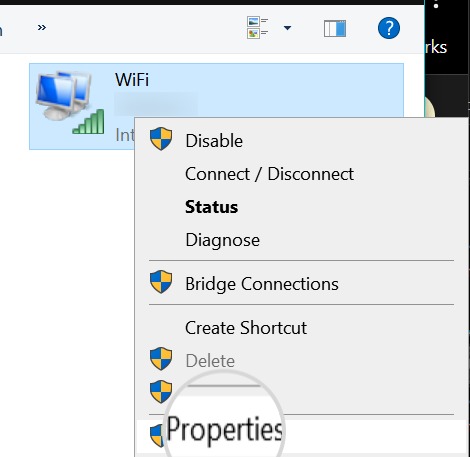 wifi properties