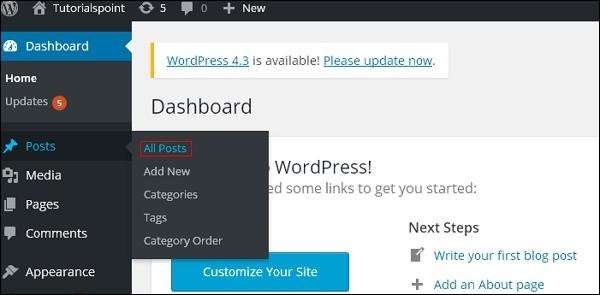 all posts in wordpress