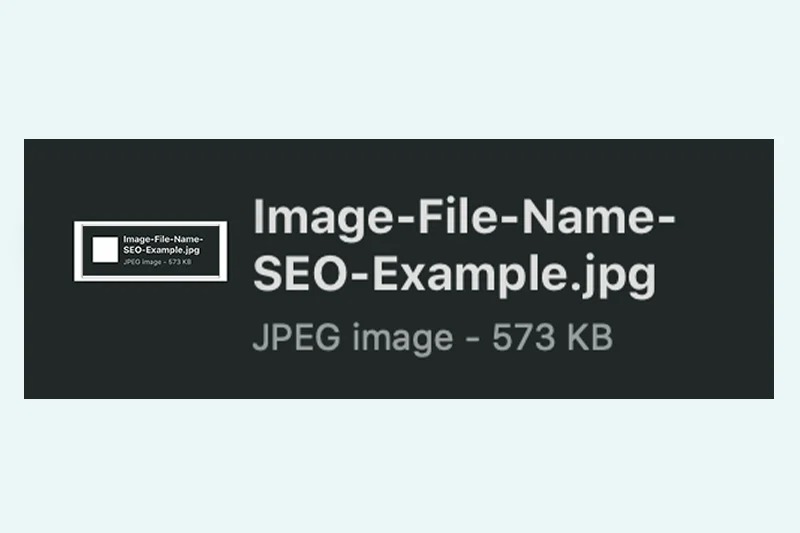 filenames image seo google