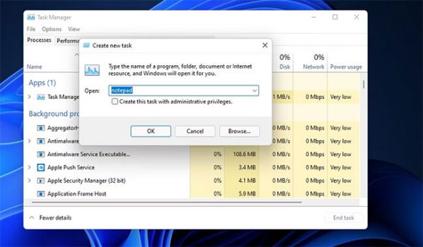 Mở Notepad trong Windows 11 bằng 9 cách nhanh, đơn giản 6
