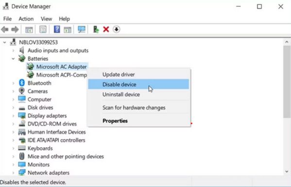 Lỗi “No Battery Is Detected” trên Windows, khắc phục như thế nào?4