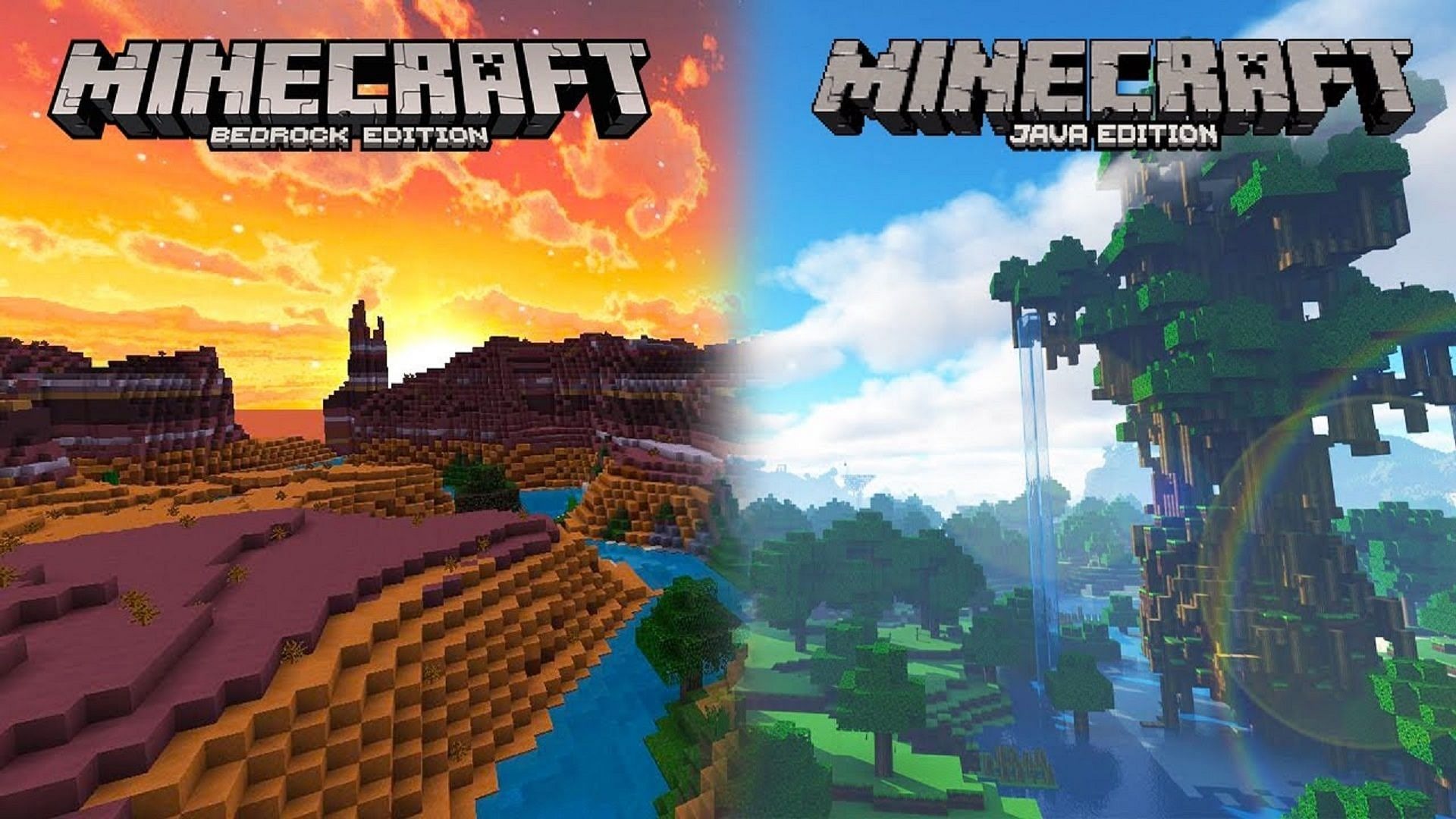 So sánh tổng quát về Java Edition vs Bedrock Edition Minecraft