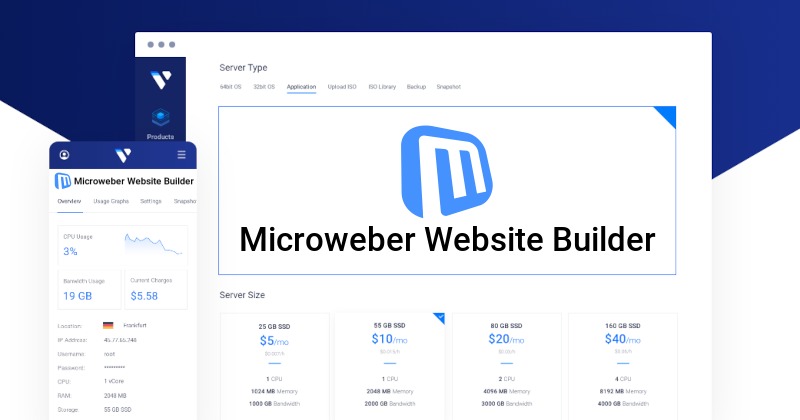 Microweber Website Builder