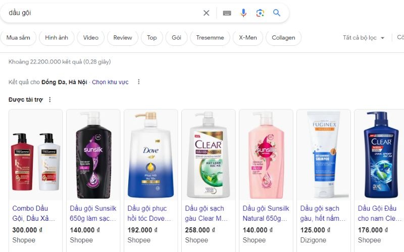 google shopping là gì