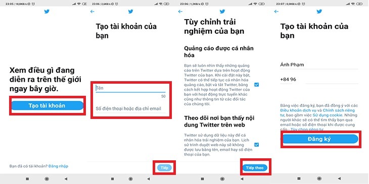 Tạo tài khoản và xây dựng hồ sơ Twitter ấn tượng