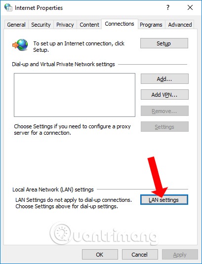 Sử dụng Proxy thủ công