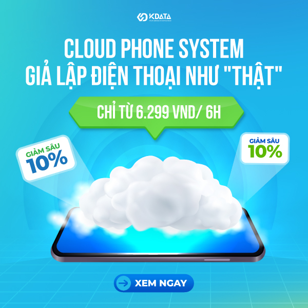 Chính thức ra mắt Cloud Phone System, giả lập điện thoại "THẬT"