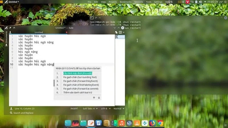 Cách gõ tiếng Việt trên Ubuntu, gõ ký tự đặc biệt