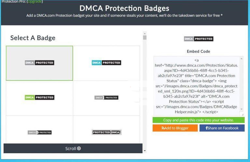 Hướng dẫn đăng ký nhanh DMCA Free