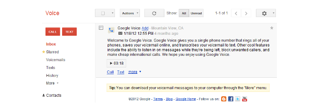 Google Tools: Google Voice